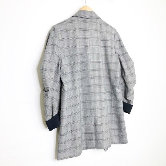 Joie Plaid academia, double breasted blazer - Picture 8 of 11